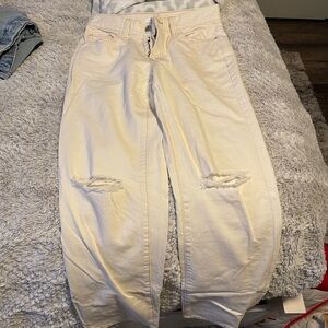 Pacsun jeans, never worn, size 25, but a small